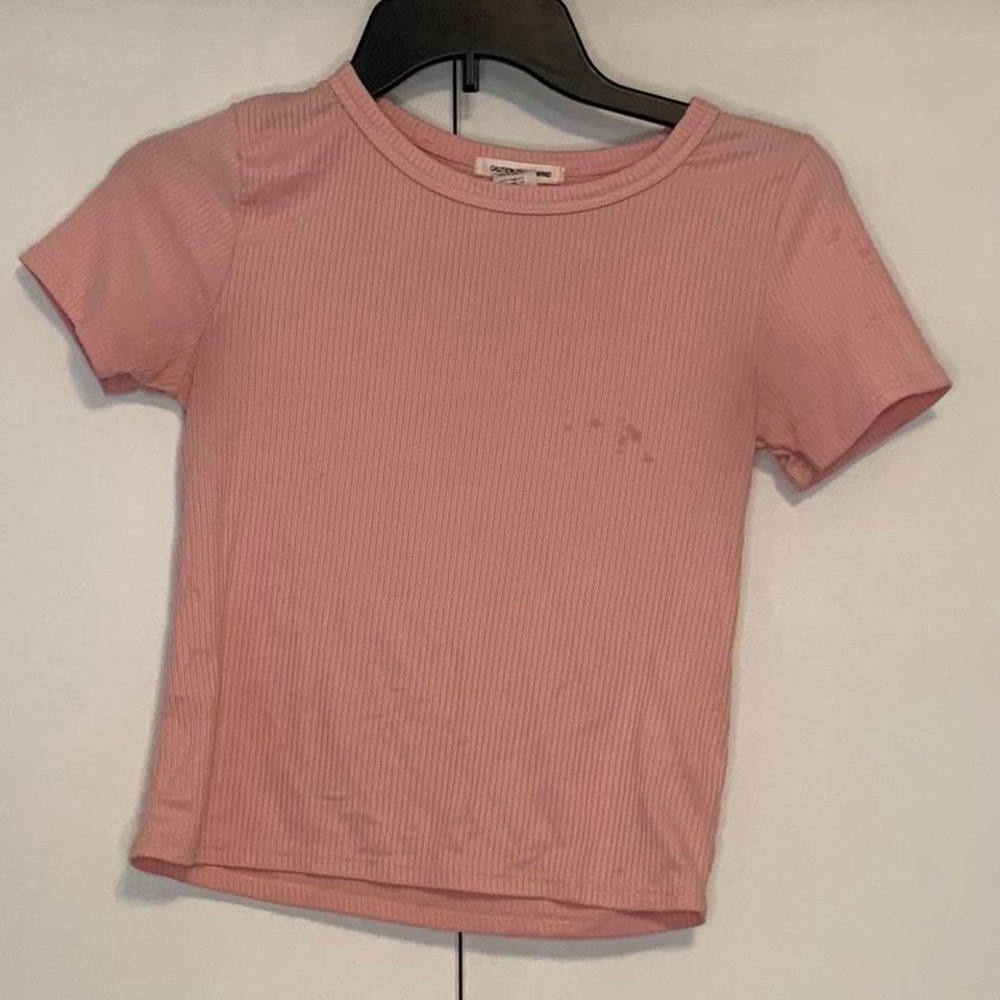 Juniors S - Caution to the Wind - Crop Top